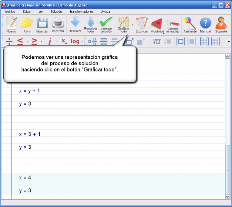 Imagen 4 para el tutorial en ResoluciÃ³n de sistemas de ecuaciones
